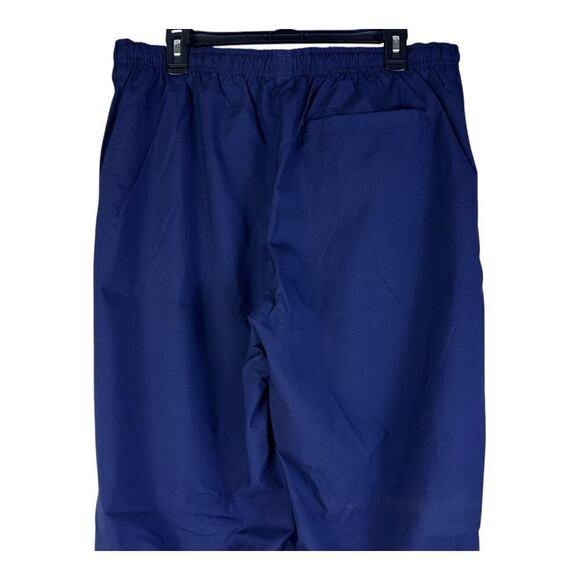 Vintage NIKE Pants Men XL Blue Lined Windbreaker Track Embroidered Straight Mesh - Picture 6 of 14